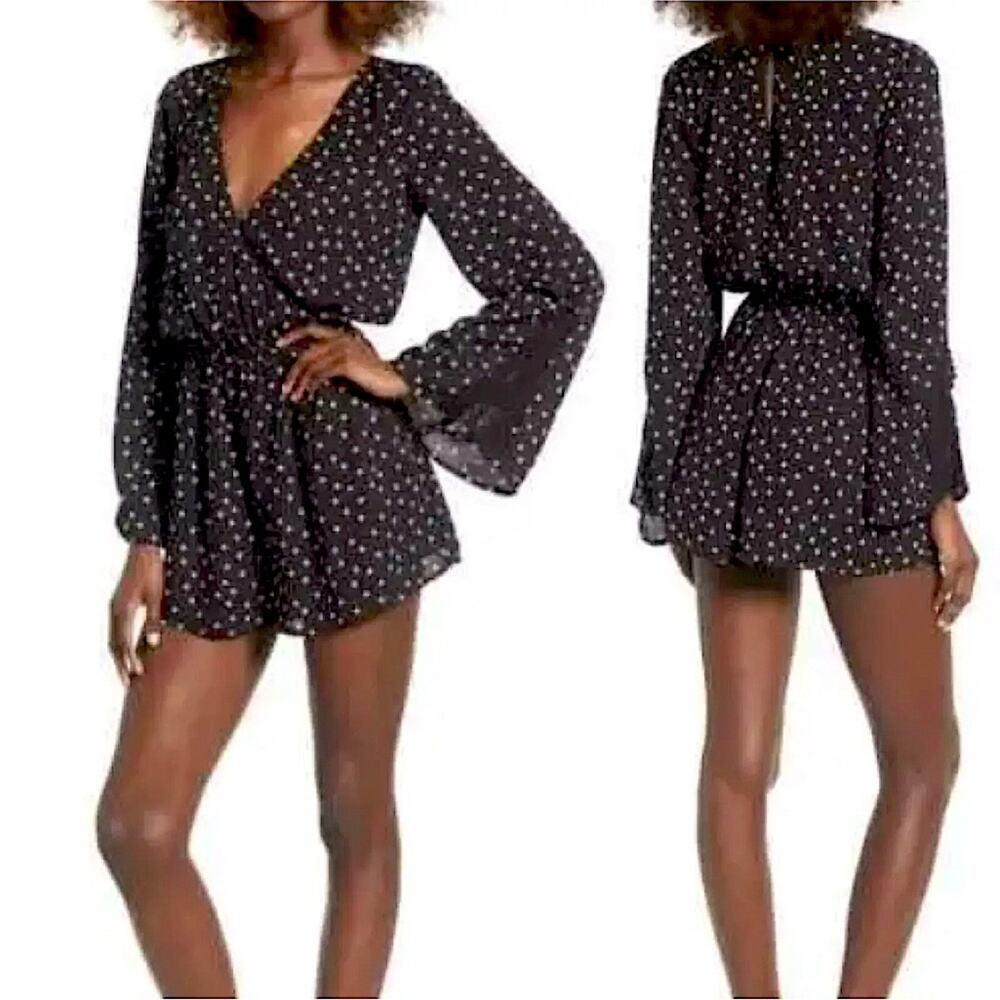 Love Fire Romper Dress Size S/P NWT